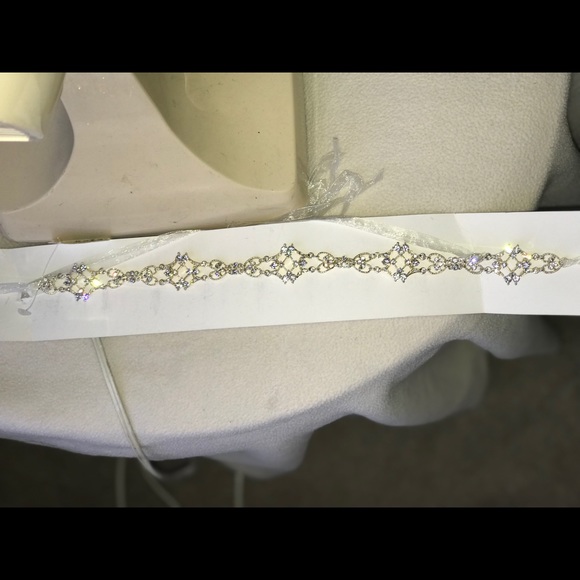 BRIDAL HEADBAND/SASH - Picture 5 of 8